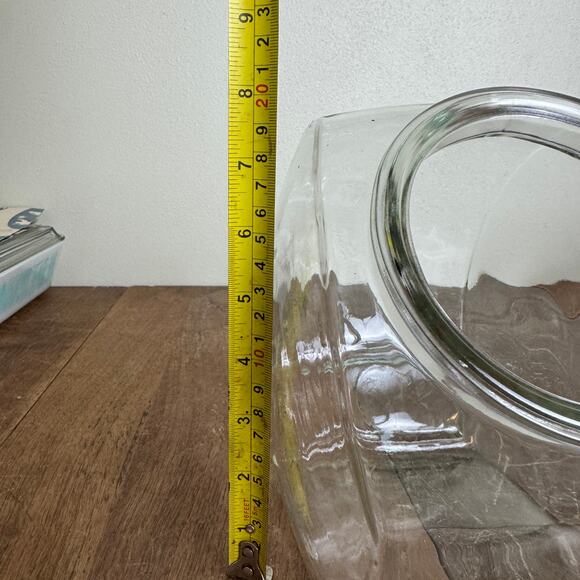 Vintage Pressed Glass General Store Candy Jar Counter Display‎ Container - Picture 8 of 8